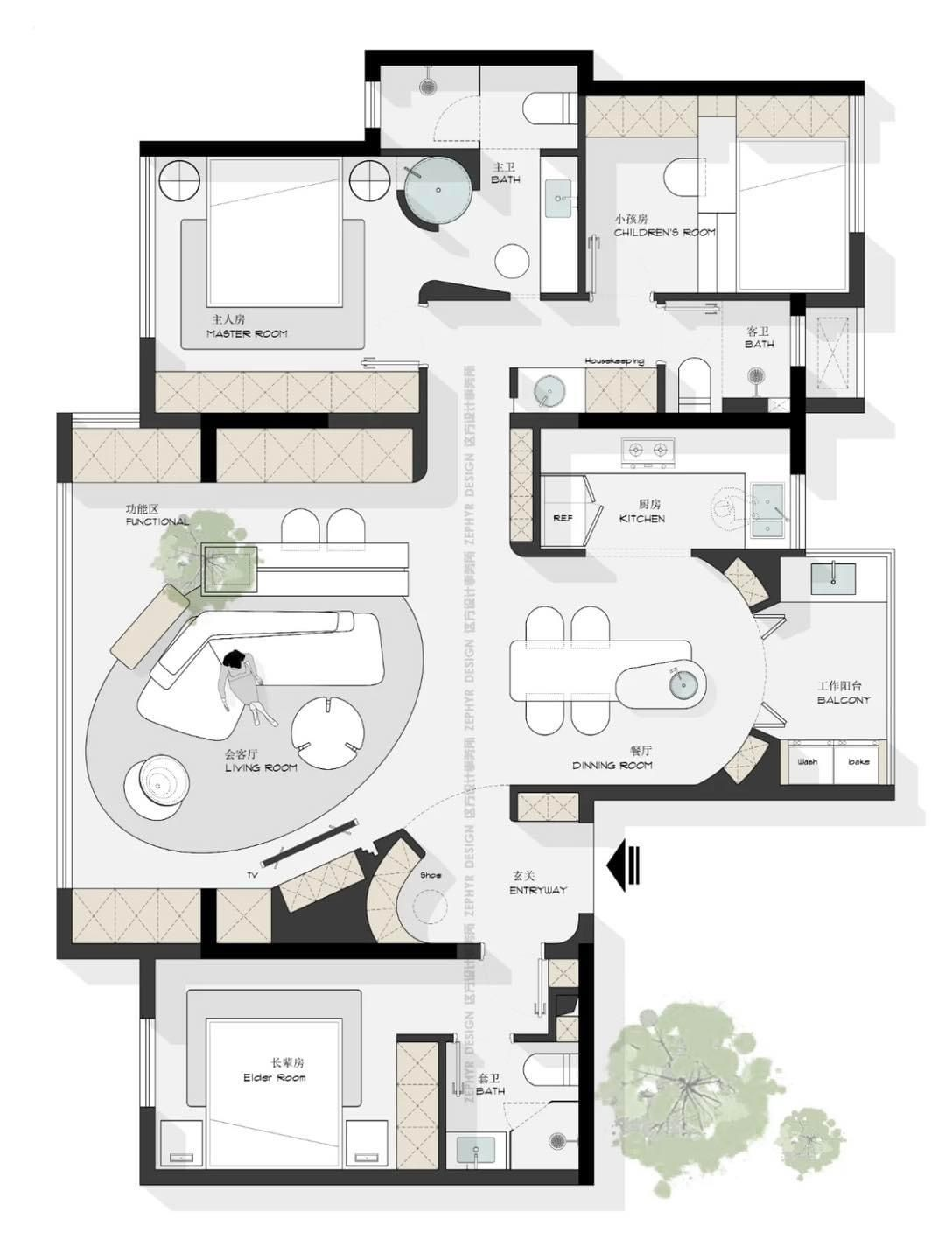 Floor Plan to 3D — floor plan