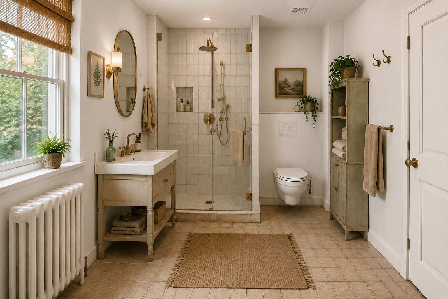 AI Bathroom Design — before