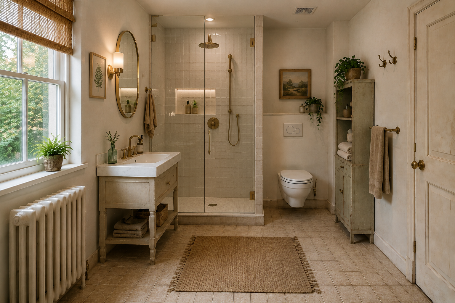 AI Bathroom Design — before