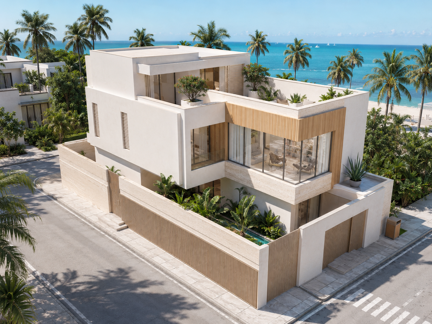 3D House Rendering example: client-ready photoreal export — Lovspark