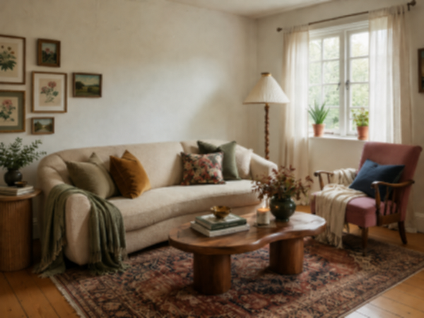 Soft low-resolution living room before Lovspark Image Upscale