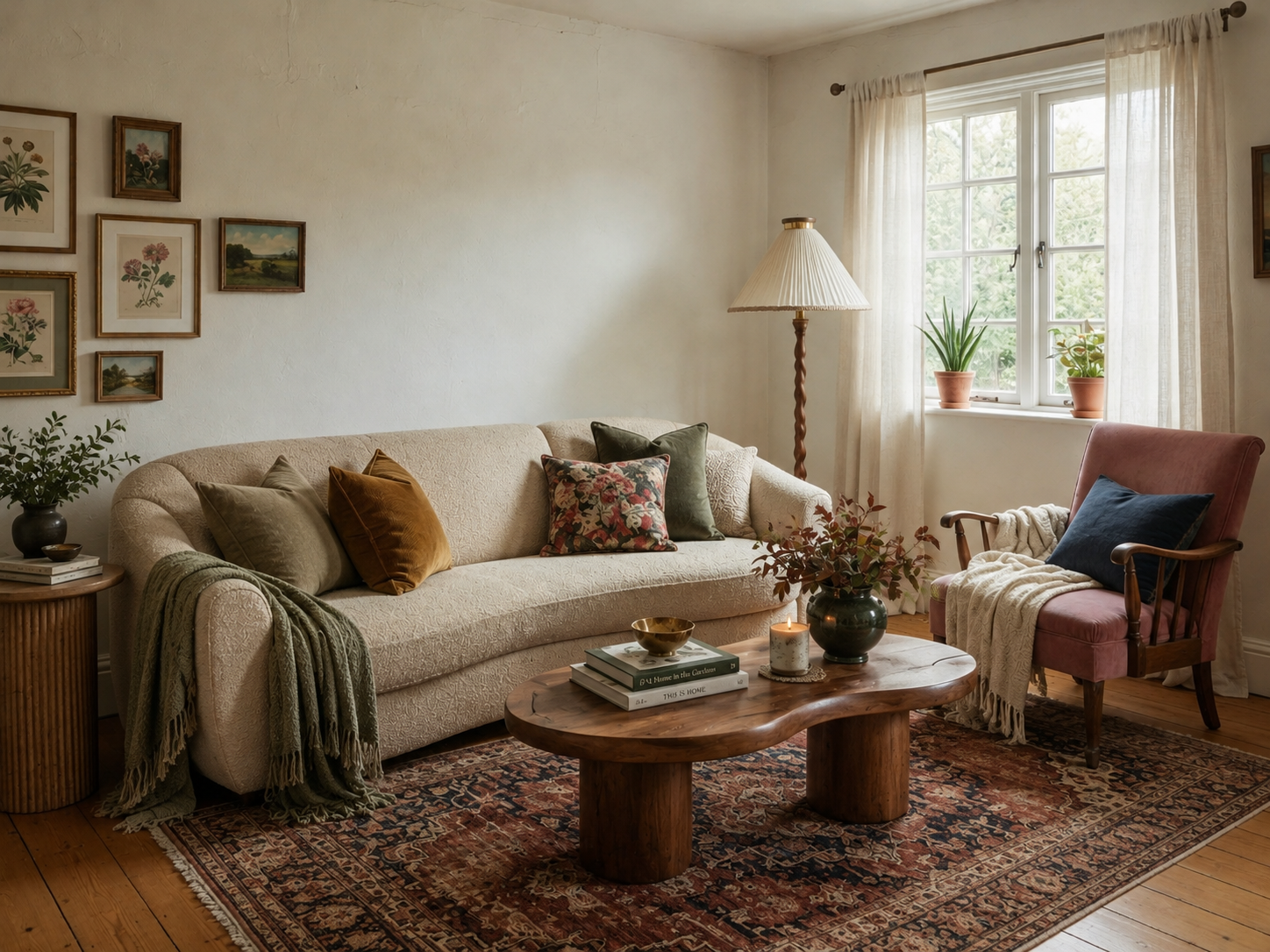 Swap furniture example: modern sectional swapped in living room — Lovspark AI
