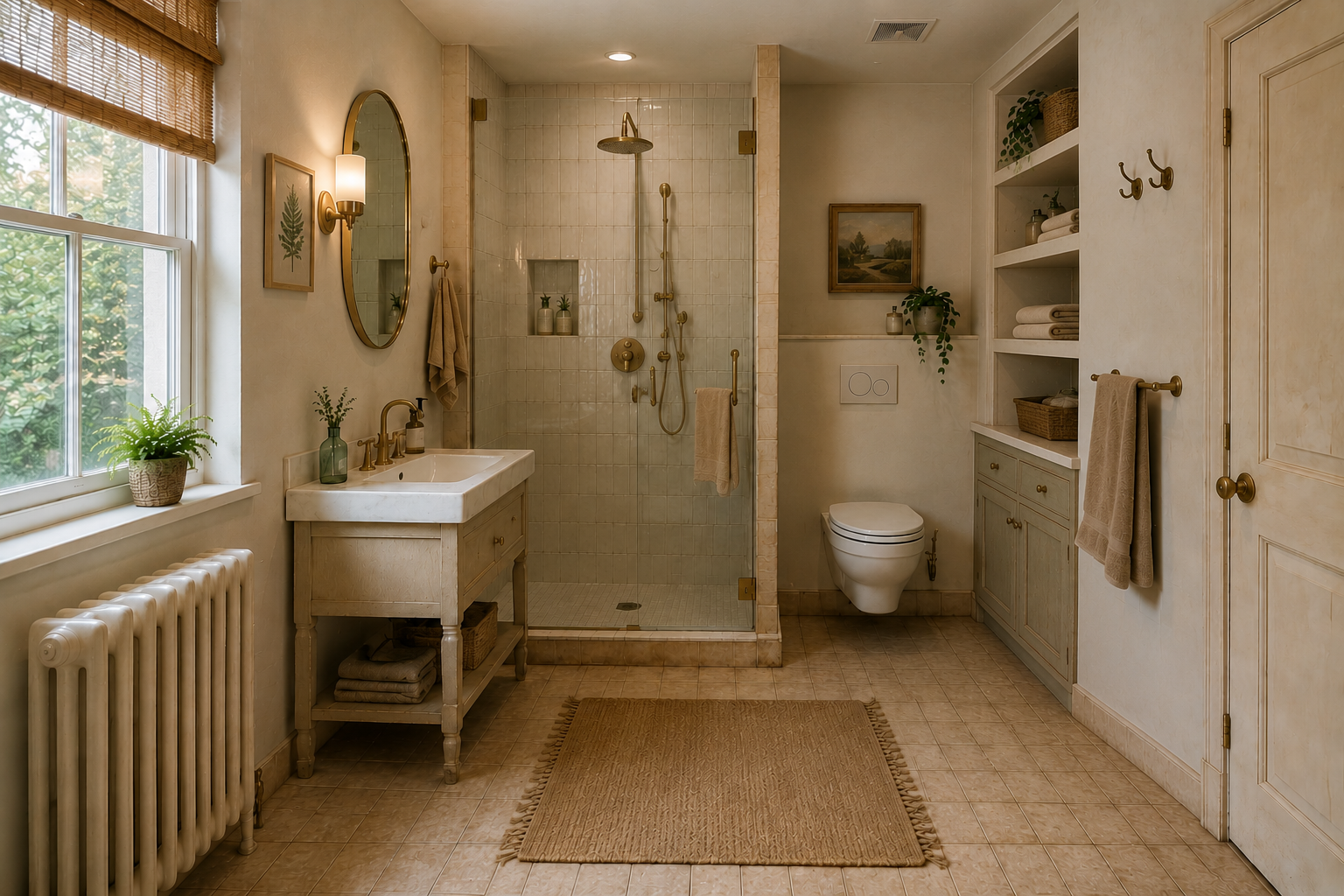 AI Bathroom Design — before