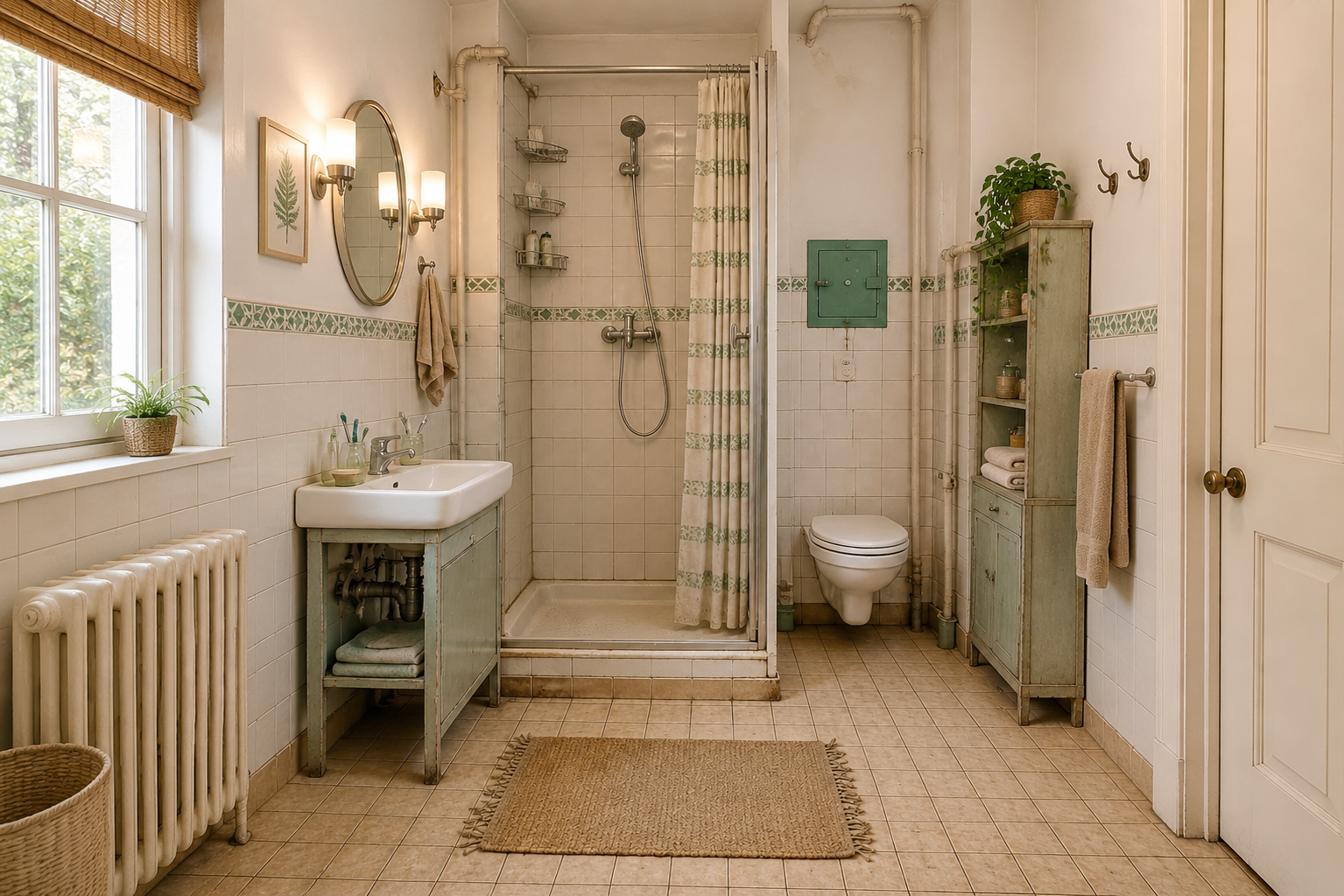 AI Bathroom Design — before