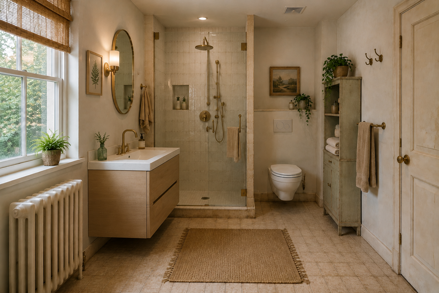 AI Bathroom Design — before