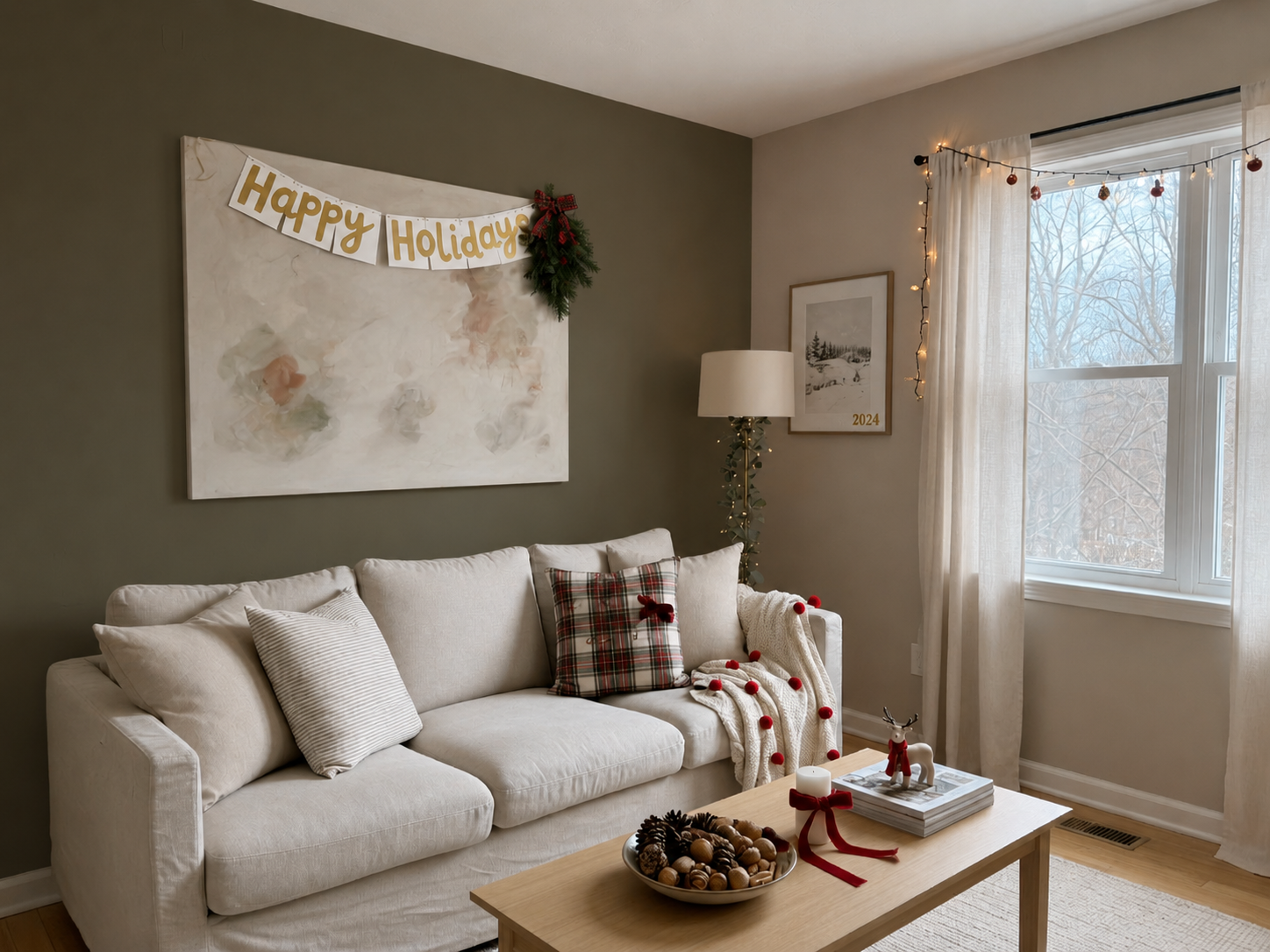 Repaint Wall example: gray neutral walls — Lovspark AI