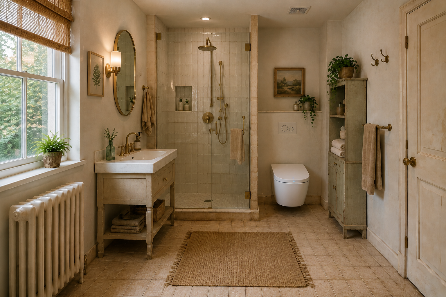AI Bathroom Design — before