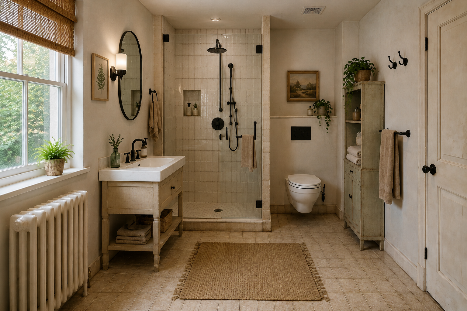AI Bathroom Design — before