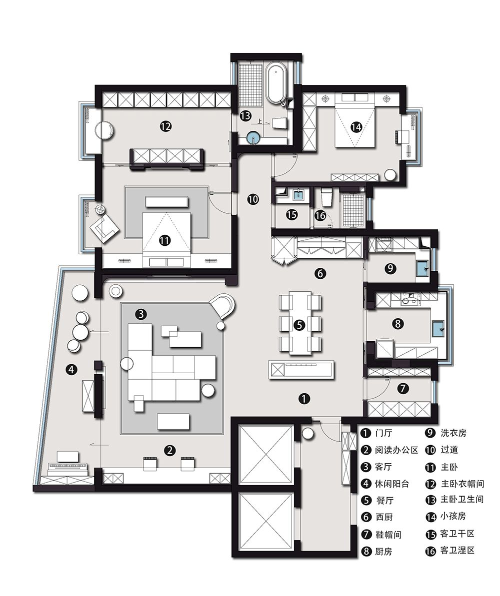 Floor Plan to 3D — floor plan