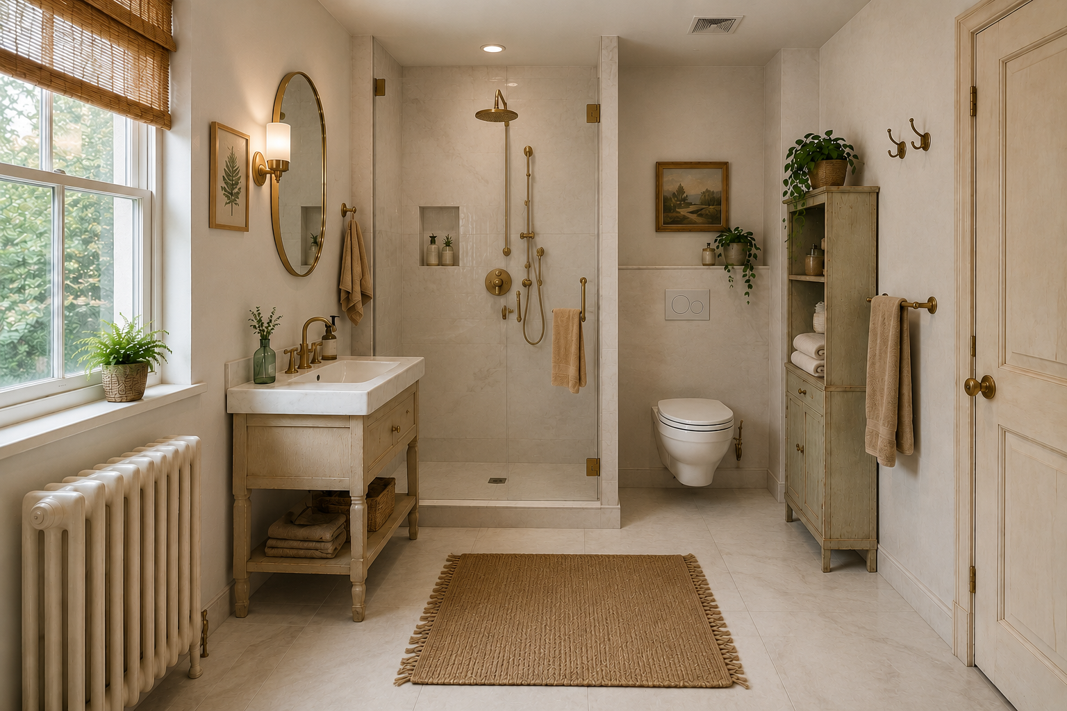 AI Bathroom Design — before