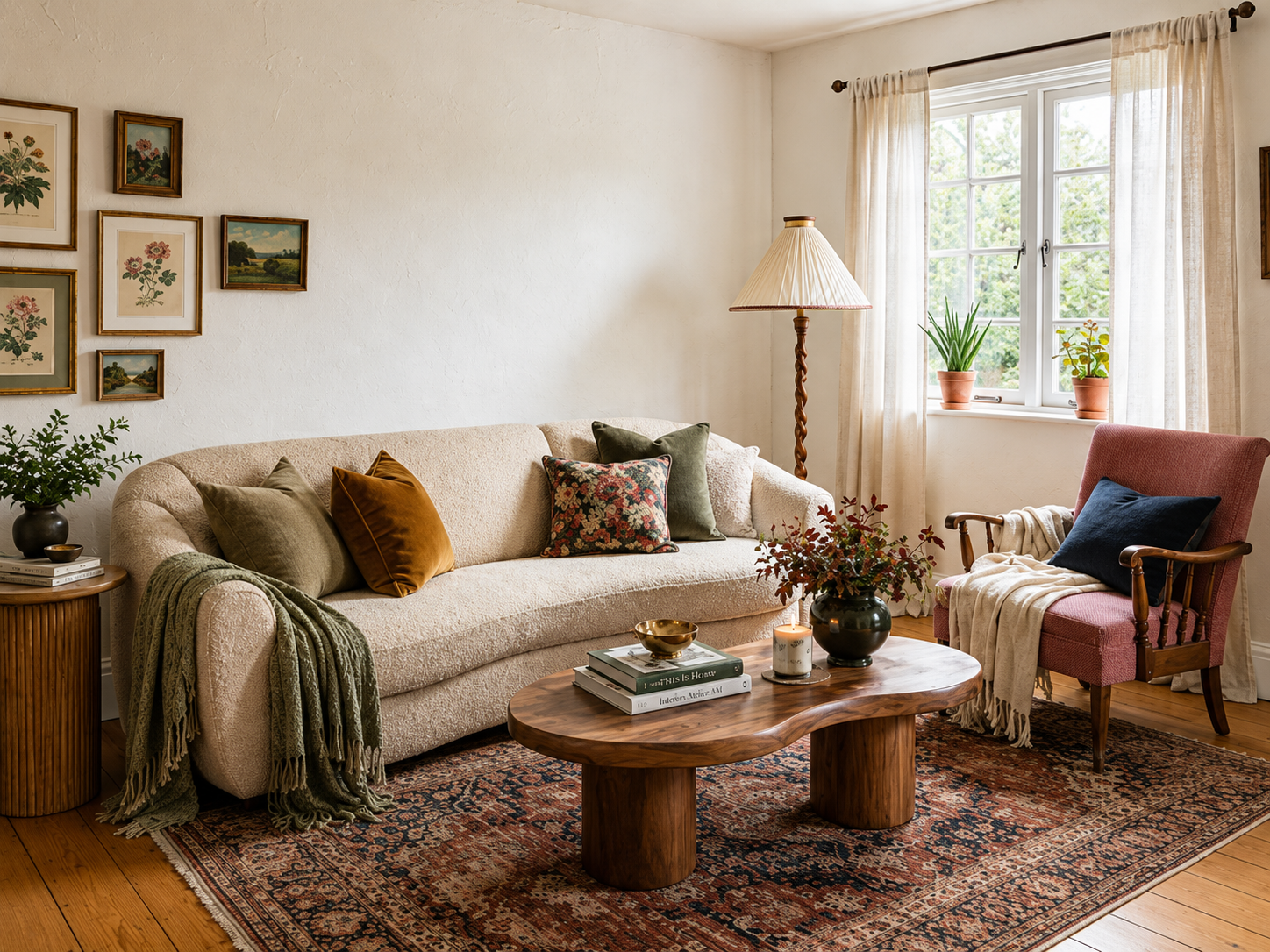 Living room after Lovspark Image Upscale — crisp 4K detail and sharp edges